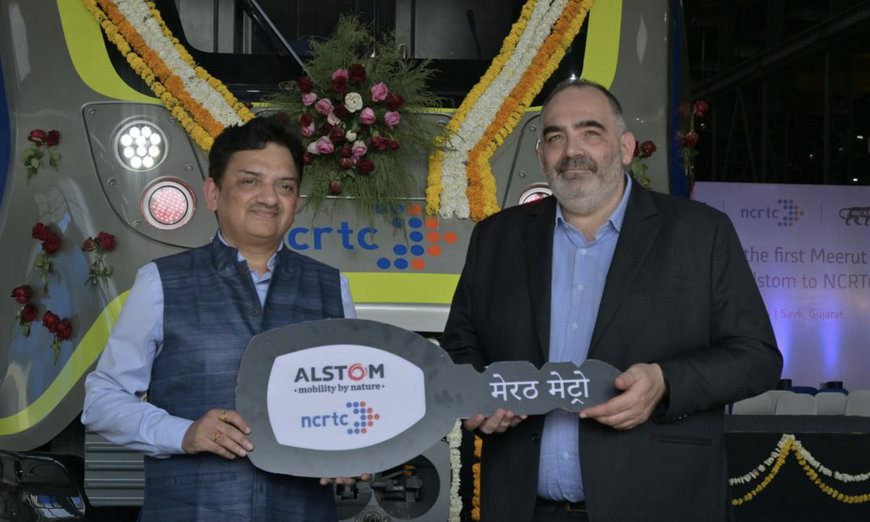 ALSTOM SUCCESSFULLY DELIVERS THE FIRST TRAINSET FOR THE MEERUT METRO PROJECT